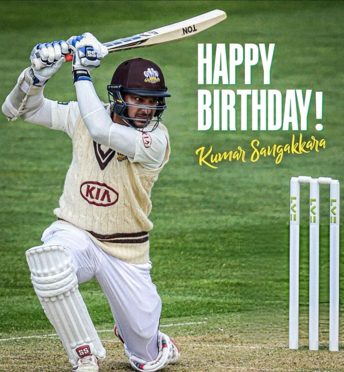 itzsecondself's tweet image. 12,400 Test runs.
- 57.44 Test average.
- 14,234 ODI runs.
- 63 international centuries.
- 11 double centuries.
- 678 dismissal as a Wicketkeeper.
- 4 consecutive WC centuries.
HAPPY BIRTHDAY TO THE GREATEST EVER FROM SRI LANKA - KUMAR SANGAKKARA. 💯