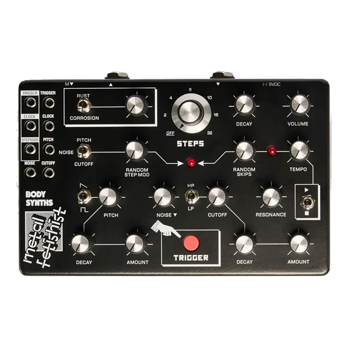 FiveGmusicTechn's tweet image. 【再入荷情報】Body Synths | Metal Fetishistが再入荷をしました。シンプルなキックや、ハーシュノイズ、ファジーなドローン、デジタル・グリッチや弾けるような微分音メロディまで、無限のサウンドパレットを持つデジタル・パーカッション・シンセサイザーです。
fiveg.net/?pid=187678620