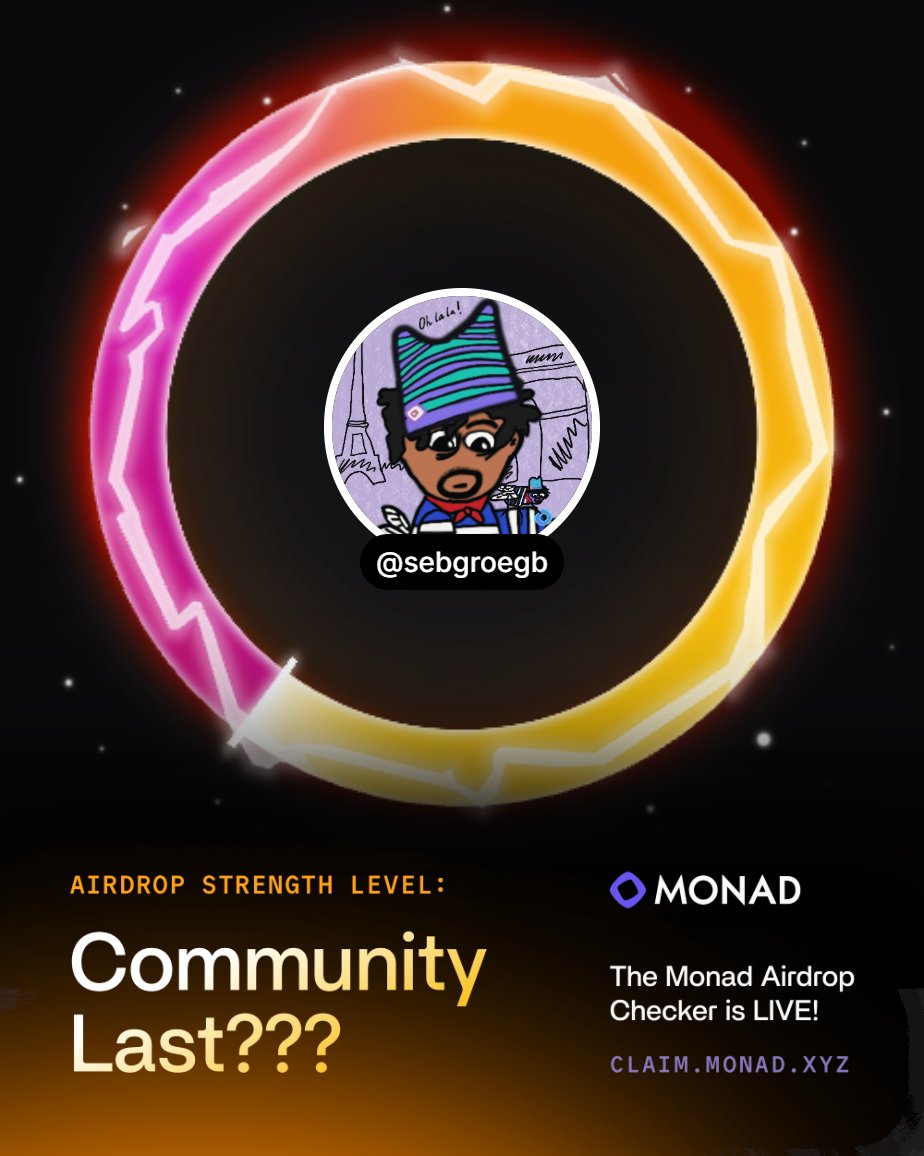 sebgroegb's tweet photo. Will @monad shock CT tomorrow ? I have a feeling it will
Lets be loud and vocal to show the power of a community
#CommunityLast https://t.co/6p4OJ8DlYH