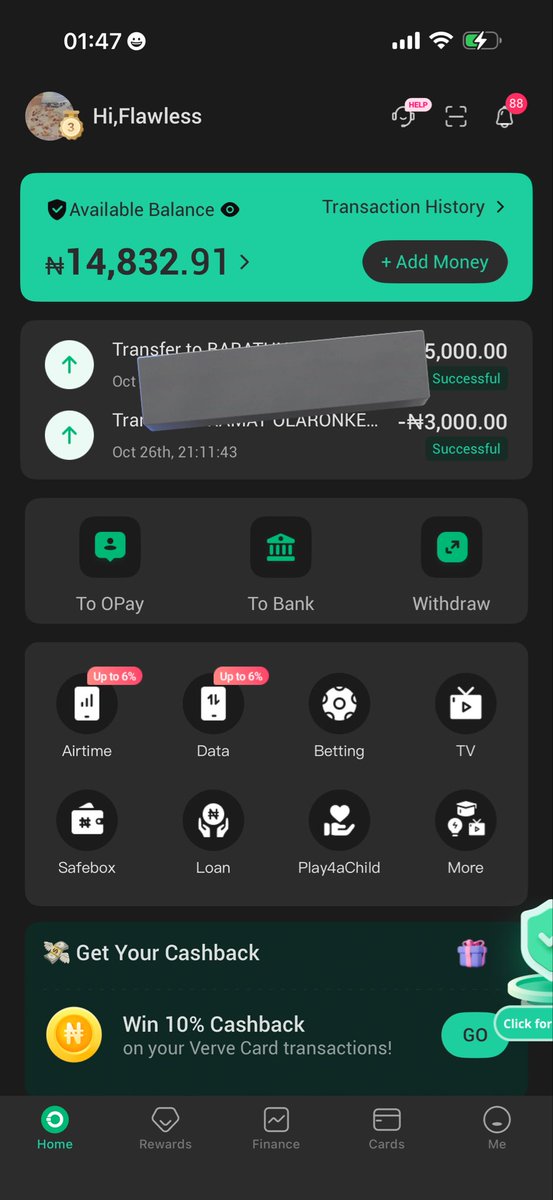 The Face.                   The Account Balance 

   Let’s go🥲🥲