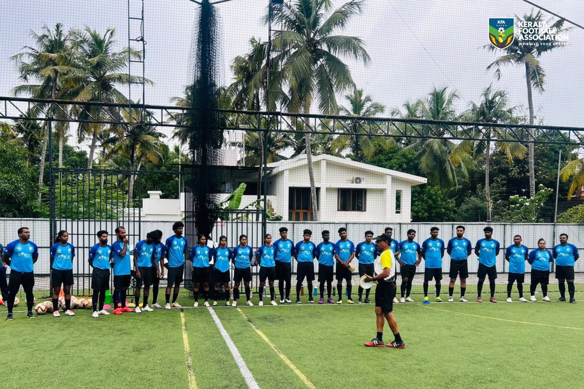 keralafa's tweet image. AIFF D Certificate Coaching Course at Thiruvananthapuram (24 - 29 October 2025)

AIFF Coach Educator Mr. Satheevan Balan

#AIFF #DCertificate #CoachingCourse #KeralaFootball