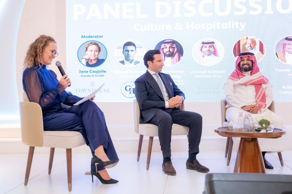 HTMi Saudi Arabia proudly took part in the First Saudi–Swiss Hospitality Forum, joining a panel discussion on Culture &amp; Hospitality: a true celebration of #Collaboration, #Innovation, and the talent shaping the future of hospitality under #Vision2030 🇸🇦🤝🇨🇭
organized by