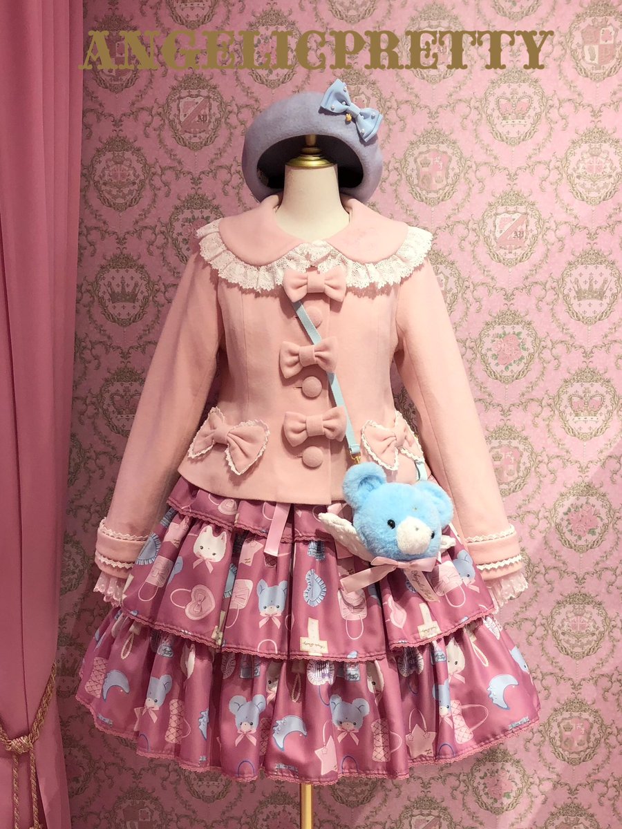 AngelicPrettyきまぐれバニラちゃん コート ラベンダー Whimsical