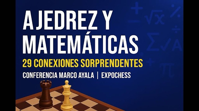 ajEdu4's tweet image. Desde Azkoitia. Gipuzkoa 🇪🇸 @DavidS1erra nos 📤 envía 📥 la conferencia 🎤: 
Ajedrez ♟️ y Matemáticas➗, 29 conexiones sorprendentes, de Marco Ayala.

👉 Descúbrela 🔗 ajedu.blogspot.com/p/ajedrez-y-ma…. 

Gracias David! 🙌 

#ajEdu4 
@peremarques @leontxogarcia