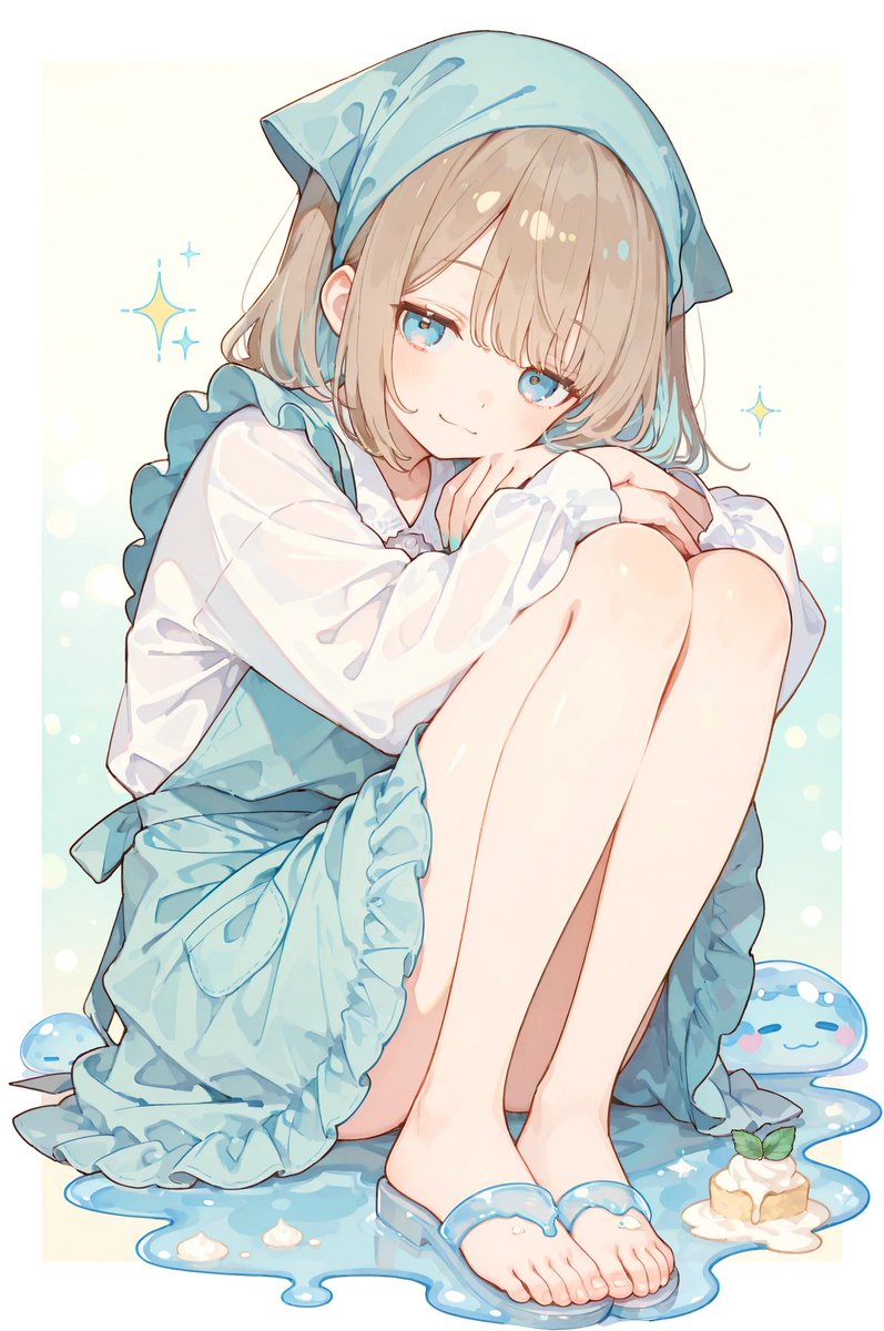 SukeNamako's tweet photo. ぼく悪いスライムじゃないし他意はないんだけど女の子のお尻に潰されて死ぬとか死因として最高なんじゃないかと常々思ってて実際に試してみたら最高だったバイバイ
#AIイラスト #AIイラスト好きさんと繋がりたい https://t.co/gqvEHW8yRQ