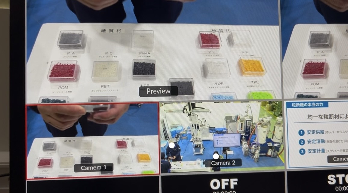 harmo_ofc's tweet image. こんにちは🎃
10/28(火)11時～の #ウェブセミナー リハーサルを行いました

画面越しでリハーサル風景をチラっとです

カラフルすぎる今回のセミナー。
少しでも気になっていただけたら嬉しいです👻

まだまだ間に合います！ぜひお申込みください⏬
injection-molding.jp/seminar/202510…