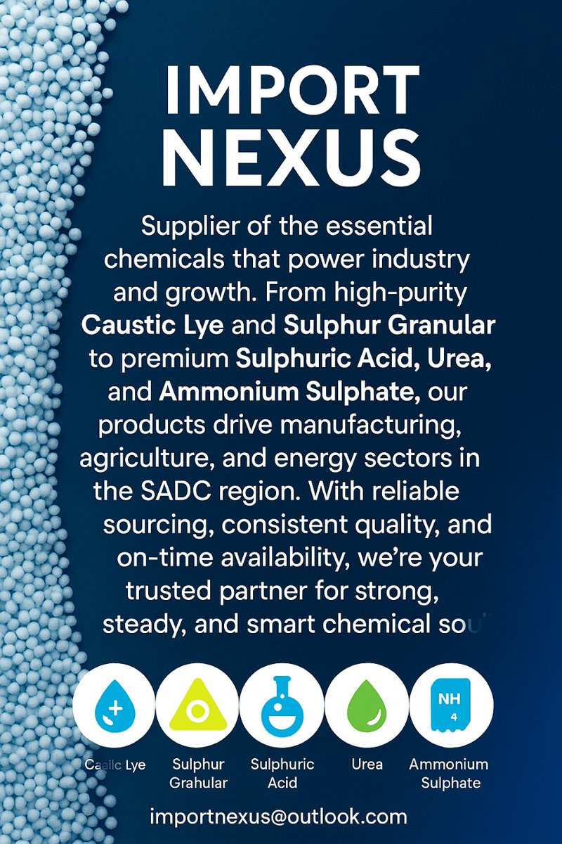 NexusImport's tweet photo. #chemical #agriculture #mining #manufacturing https://t.co/d9dKg3qkkh