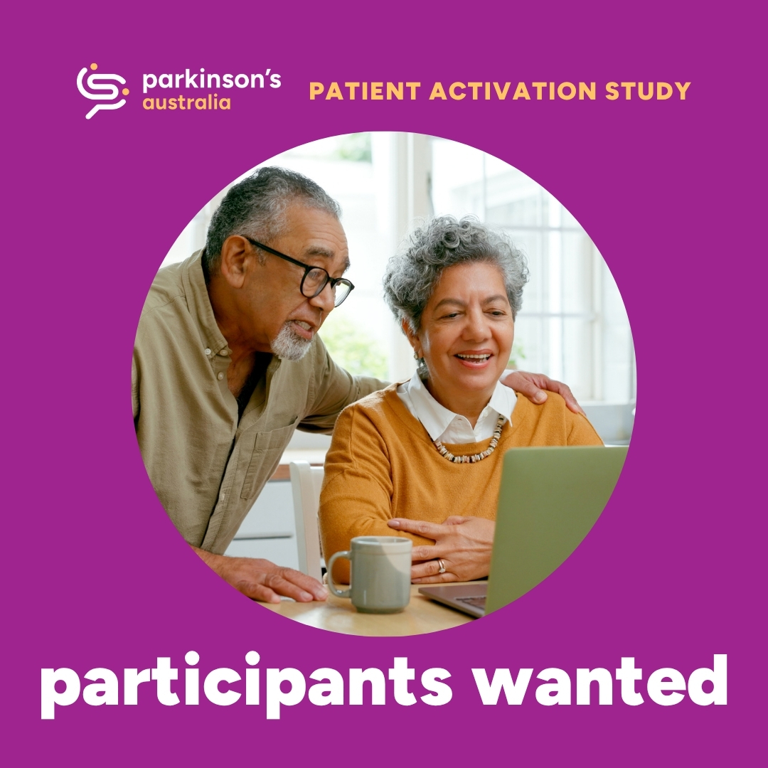 ParkinsonsAus's tweet photo. Calling all people living with Parkinson’s or Parkinson’s Plus: Join our national Patient Activation Measure (PAM®) study. It just takes a few minutes to answer some questions about your confidence, knowledge and ability to manage your health &amp; wellbeing.
https://t.co/mcZmohQk4o https://t.co/5t4Wyjfypf