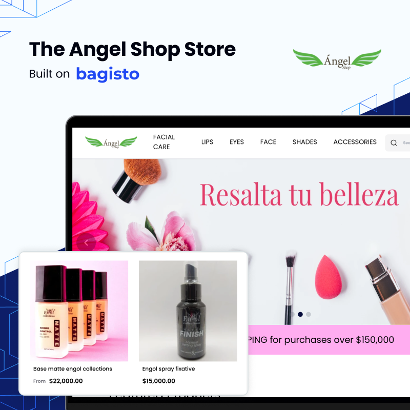 BagistoShop's tweet image. Colombia's online store; deals with beauty cosmetics products. operating online using #Bagisto, an #ecommerce platform built on #laravel
angelshopcol.com