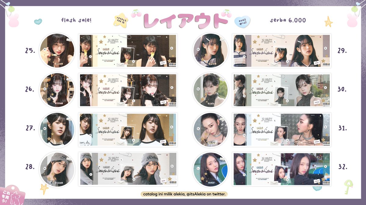 (menyerah) 🥲 helf rt dahh 

ada 50 layout ready stock FLASH SALE start 5k-8k aja bisa buat sponsor dan bisa pay qris. 

#zonaba #zonajajan #zonauang