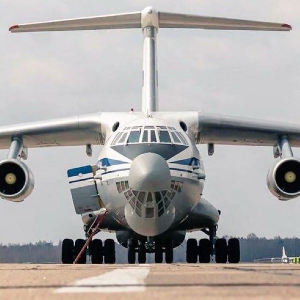 jacksonhinklle's tweet image. 🚨🇷🇺🇻🇪 BREAKING: A RUSSIAN military jet just landed in VENEZUELA
The jet was previously used to transport Wagner soldiers around Africa