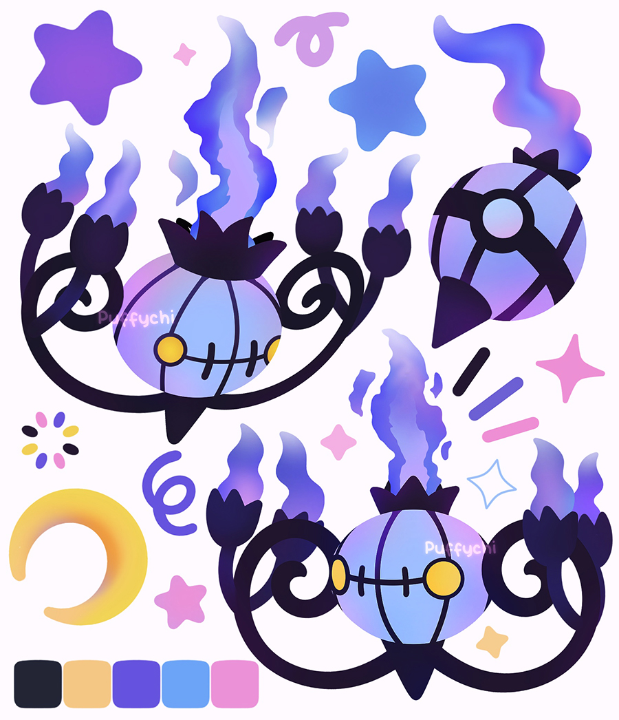 Chandelure 🕯️🔮🖤