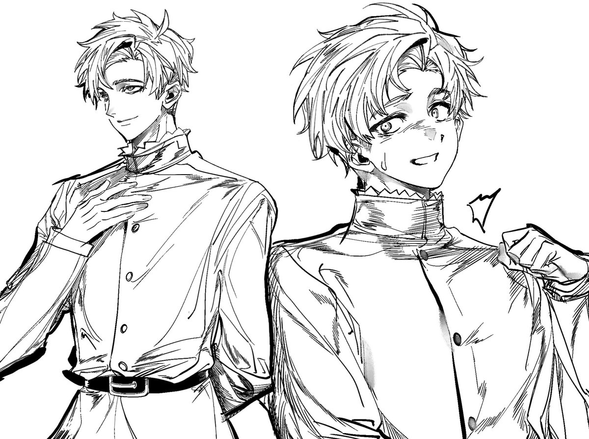 单纯……想发这个………
I asked my friend to draw this commission .Sharing this with his permission🌏