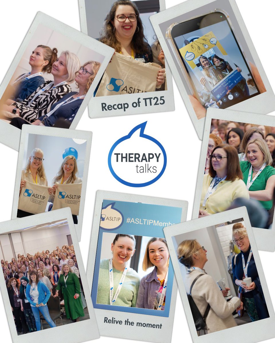 _ASLTIP's tweet image. Remembering the amazing experience at #TT25 🎉 and excited for what’s coming at #TT26 - The Future is NOW! powered by @ChatterbugSLT Don’t miss it!
👉 chatter-bug.com/asltip-therapy…
#ASLTIP #SLTCommunity #InnovationInPractice