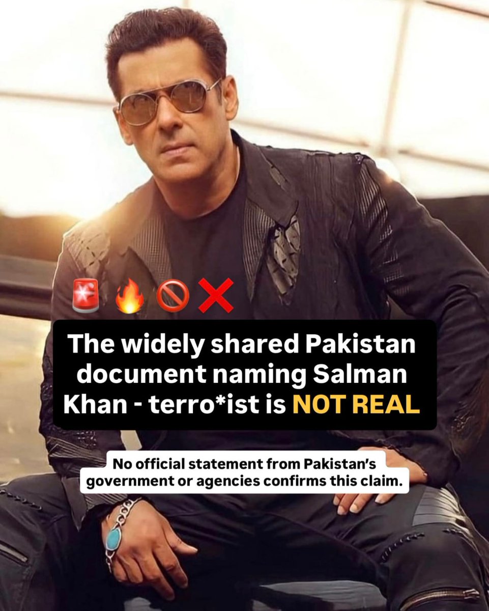 Let’s be honest our media has turned into a meme factory at this point 😭😂🙄

Someone on social media posts a random claim, and within hours, it’s “breaking news” on ten channels.

That’s exactly what happened recently a statement made by #SalmanKhan at Riyadh Joy Forums was
