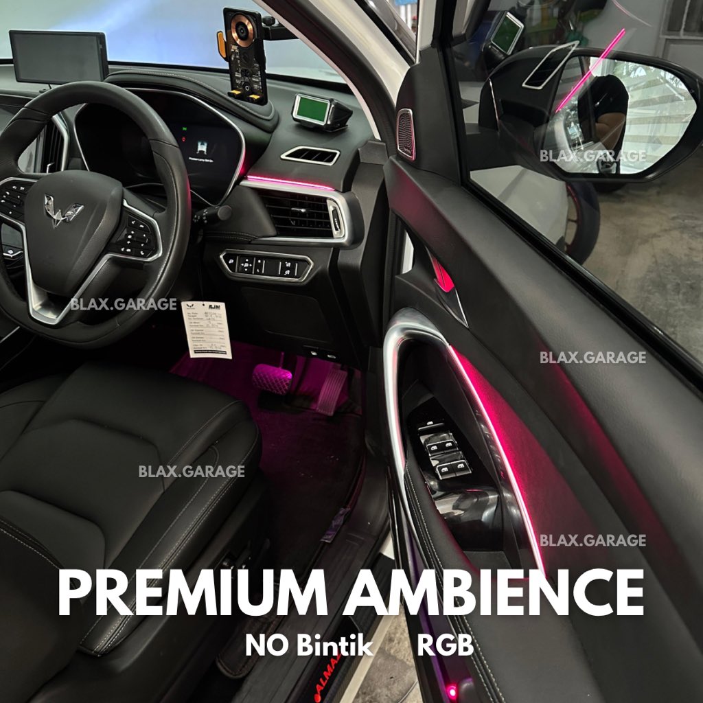 revaldocahyadi's tweet image. Oem Looks ‼️ Pemasangan ambient light wuling almaz 🔥 
#wuling #wulingalmaz #almaz #wulingalmazrs #ambient