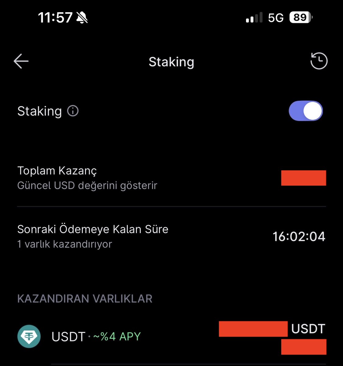 Efloud's tweet photo. Midas x USDT Staking

Merhabalar,

Trade’lerden elde ettiğim kârları realize ettikten sonra yeni alım yapmadığım zamanlarda veya trade edecek vaktim olmadığında genelde stabil coin’leri tercih ediyorum. Bu tip zamanlarda da param boşta durmasın diye esnek/blokesiz staking işlemleri ile kendime pasif gelir sağlatıyorum.

Şu aşamada @midaskripto'nun staking oranının en yüksek olduğunu gözlemlediğim için kendilerini tercih ediyorum. Siz de benim gibi spot işlemlerde Midas kullanıyorsanız ve dediğim gibi ilerliyorsanız bu durumu düşünebilirsiniz.

USDT Staking’i özetleyecek olursam:
•⁠ Dolar bazlı stabil coininden günlük USDT kazanıyorsunuz Kazandığın ödülü ertesi gün yatırımlarında kullanabilirsiniz.
•⁠ ⁠Blokesiz staking sayesinde paranızı rahatlıkla gerektiğinde çekip kullanabilirsiniz.
•⁠ ⁠Risksiz (USDT depag yemediği takdirde) bir pasif gelir yaratabilirsiniz.
•⁠ ⁠USDT’nizi istediğin yatırım aracına hızlıca dönüştürebilirsiniz. Midas Kripto’dan kripto varlık alabilir veya USDT’lerini bozup, Midas’tan borsa, fon veya altın sertifikası alabilirsiniz.

Aşağıya da kendi stake’lerimin ekran görüntüsünü bırakıyorum. Midas Kripto'ya kaydolup incelemek isterseniz: https://t.co/jxb2TLUdZL

Herkese iyi haftalar dilerim.
#işbirliği