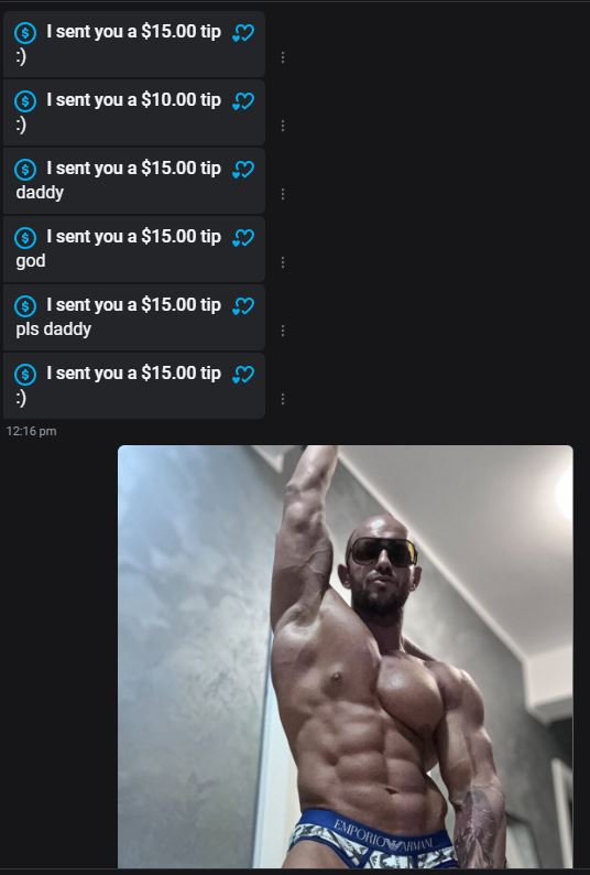 Such a nice pre workout aka fast #cashdrain with my new cash drone addict ! 🤭😈🫵
Gym time ! maggots 💪

Daddy will be back later ...🤭😈🫵