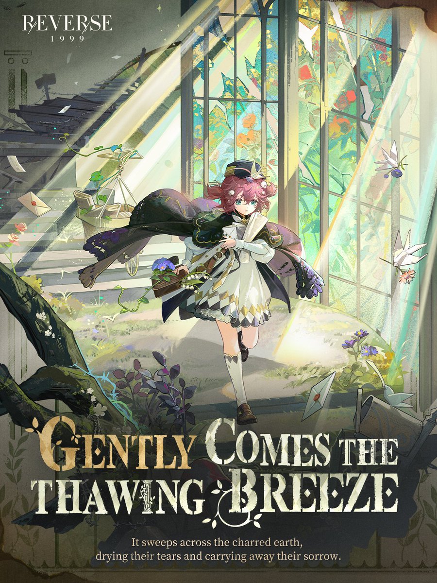 Reverse1999_GL's tweet image. Flutterpage Garment | Gently Comes the Thawing Breeze

It sweeps across the charred earth, drying their tears and carrying away their sorrow.

#Reverse1999Ver3ꓸ0 #ALongLongWay #Flutterpage