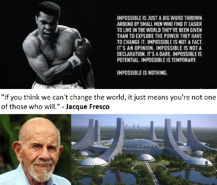 NowRbe's tweet image. #impossible #notpossible #nothing #possible #change #changetheworld #solutions #muhammadali #jacquefresco