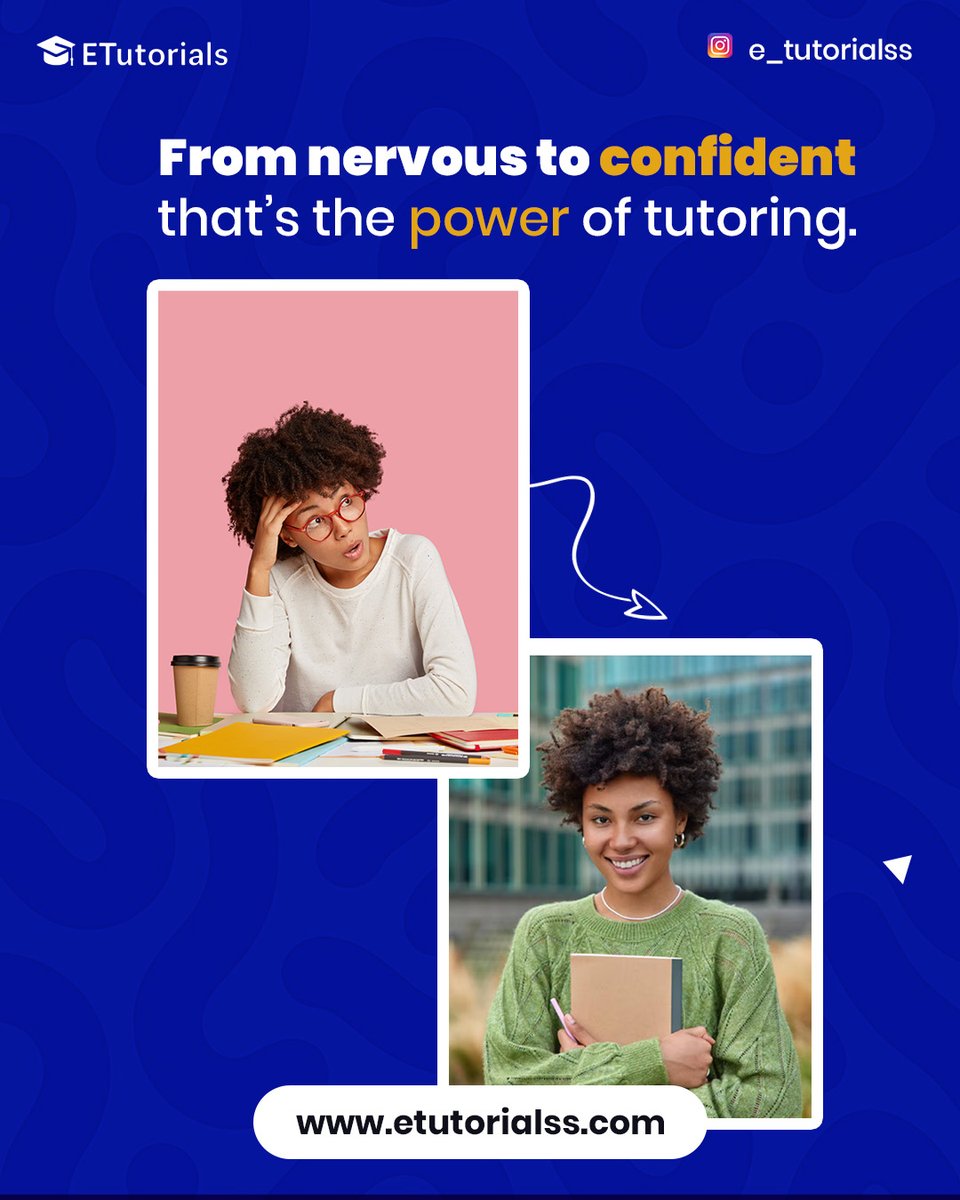 ETutorials_'s tweet image. From nervous to confident — that’s the power of tutoring.
At ETutorials, we don’t just drill content. We help students build confidence, independence, and the ability to face challenges with courage.
🌟It’s more than tutoring. It’s a transformation.
#BeyondTheGrades #etutorials