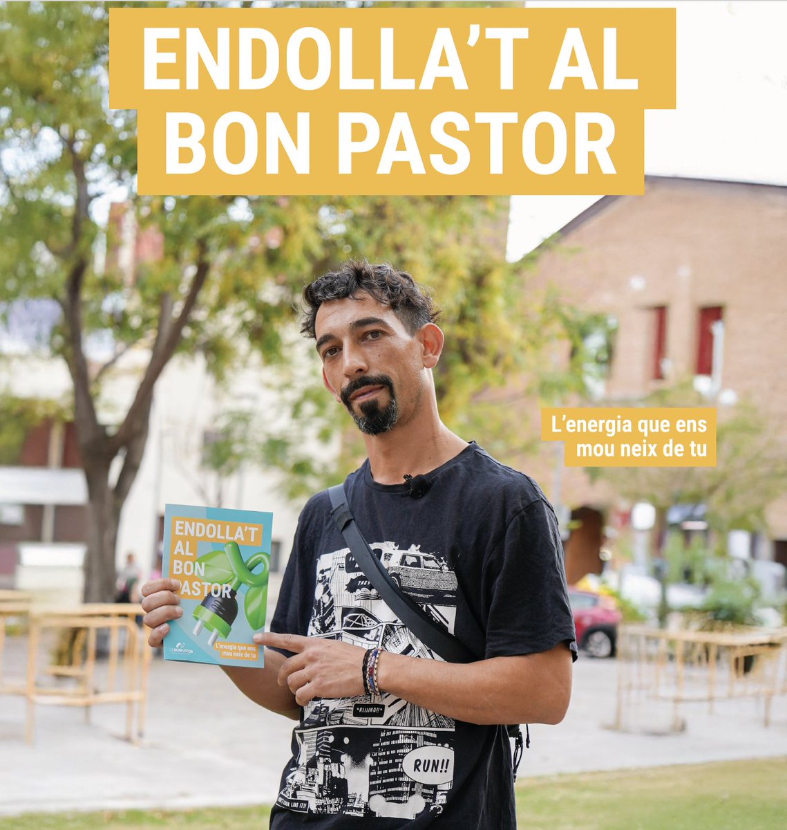 Donem tret de sortida a la campanya associativa de la Comunitat Energètica Bon Pastor! 
🔌  Endolla't al Bon Pastor. L'energia que ens mou neix de tu! 
Fer-se soci i sòcia és molt senzill. I el millor, és per a tothom! Ens ajudes?
🎥instagram.com/reel/DQTilC0iM…