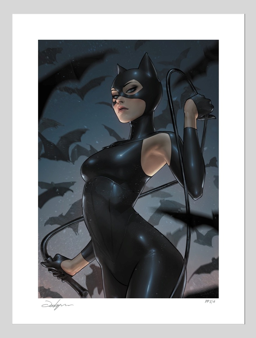 イラスト原画　「キャットウーマン」 豆魚雷 on X