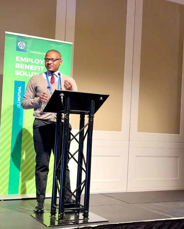 ISASAnews's tweet image. Tshepo  Motsepe, Zama Madondo and Motheo Nkosi of the ISASA Legal, Policy and  Government Relations Department present at the SABISA Conference 2025.