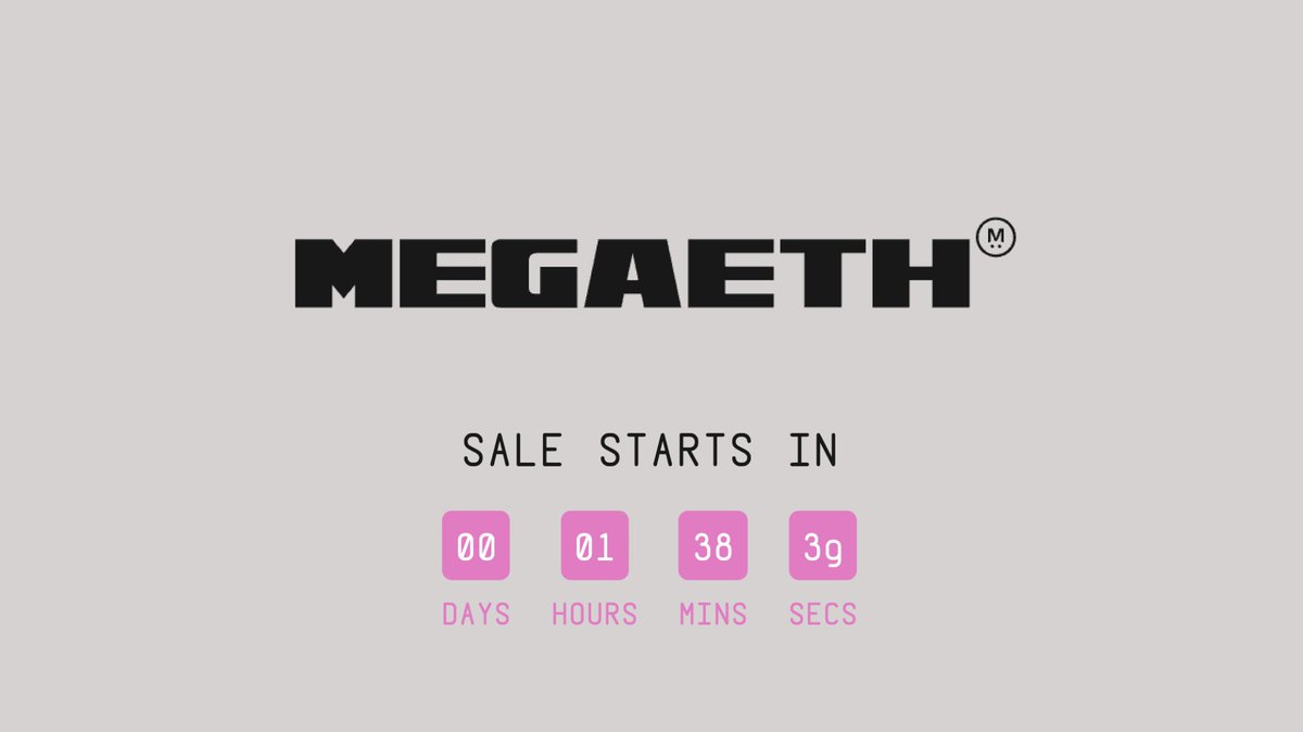 MegaETH sale starts in less than 2 hours Competition is going to be really  hard Over 100K KYC and 70k+ X users registered Sale timeline: - Auction:  Oct 27-30 - Allocation &