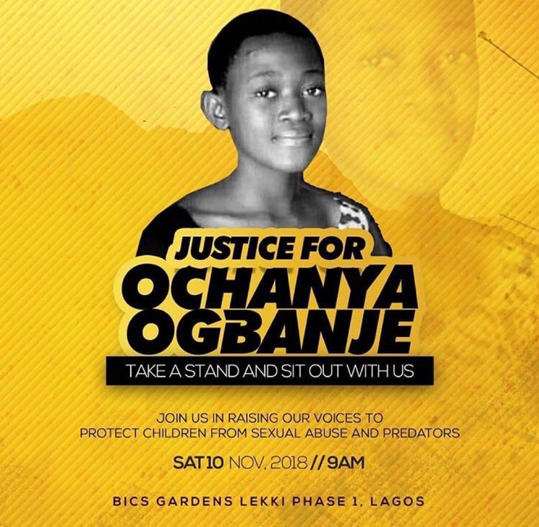 Still about that poor girl who was raped to death by a father and son…

You see, like I said the other day, if you’re someone who thinks deeply about rape and femicide cases that make it to the internet, and you truly fear God, the Nigerian justice system will shake you to your