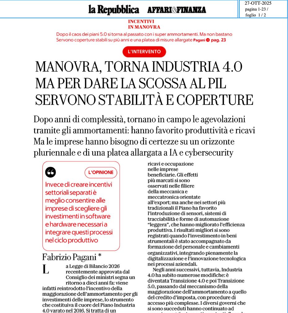 M&M - Idee per un Paese migliore tweet media