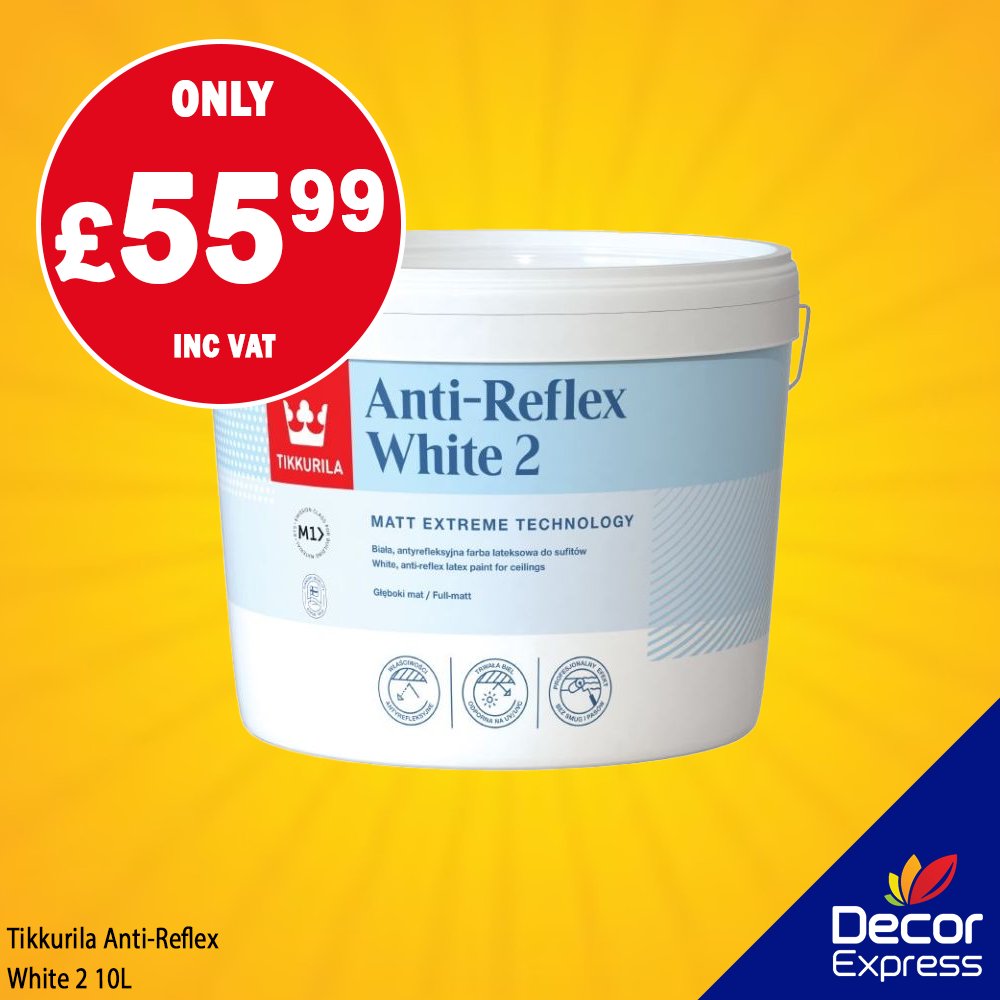 DecorExpressLTD's tweet photo. Why pay more?
Get your decorating must-haves for trade-busting prices at Decor Express!
✔ Polyfilla Caulk from ONLY £1.25
✔ Ultragrime XXL Wipes just for £9.99 (when you grab 2+)
✔ Tikkurila Anti-Reflex 2 10L - only £55.99
Top brands. Lowest prices. Simple as that. ✔️✔️ https://t.co/pOnT1cZKOv