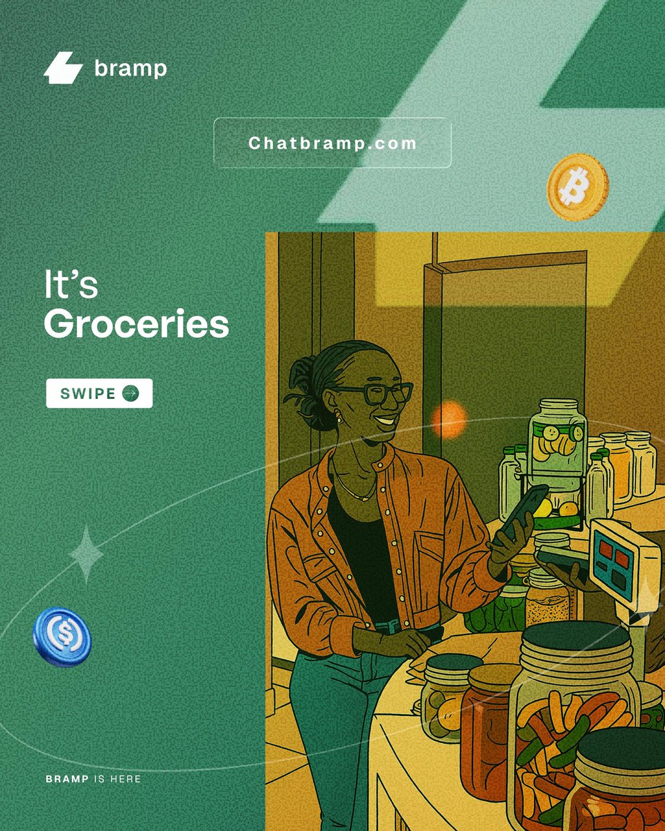 Chatbramp's tweet photo. Be it a business, a loved one, a restaurant, your landlord or even business partners, chatbramp allows you carry out transactions privately and seamlessly, with you sending out crypto and recipient getting Naira credited instantly. https://t.co/Pi40wqAaJR