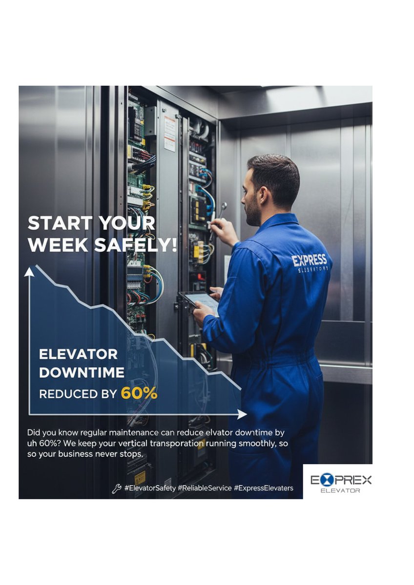 shedytex's tweet image. Our Maintenance and After-sales team are ready and 24hours available for you. Hotline +2349112449999 +2349112448888🛠 #ElevatorSafety #ReliableService #ExpressElevator