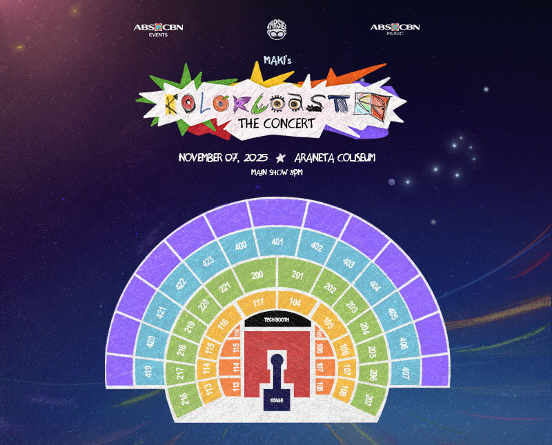 Brnard's tweet image. Wts lfb ph

Maki Kolorcoaster - the concert ticket
1 LOWER BOX ticket, aisle seat

&amp;gt; Nov 7 Friday, smart araneta coliseum
&amp;gt; SRP ₱3886
&amp;gt; e-tix, i can transfer it online/email

RFS: Extra, I got my desired seat. 

DM.