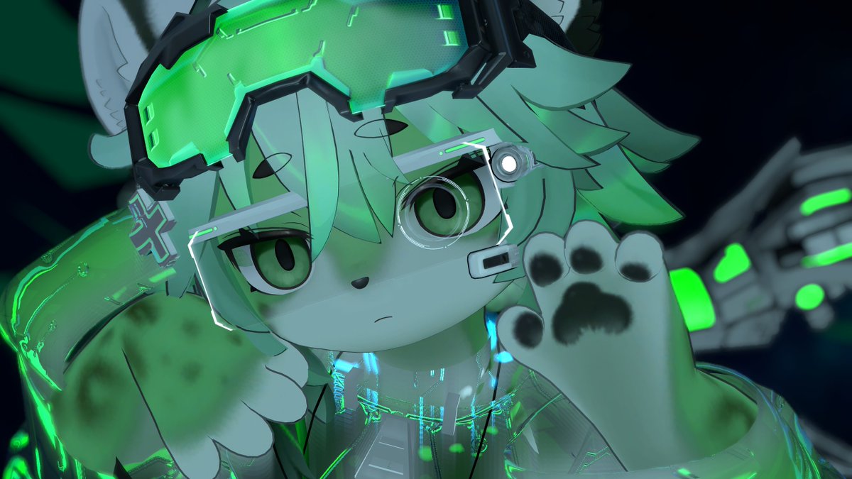 「...どうも」

久しぶりのサイバー改変！男の子ってこういうのが好きなんでしょう？