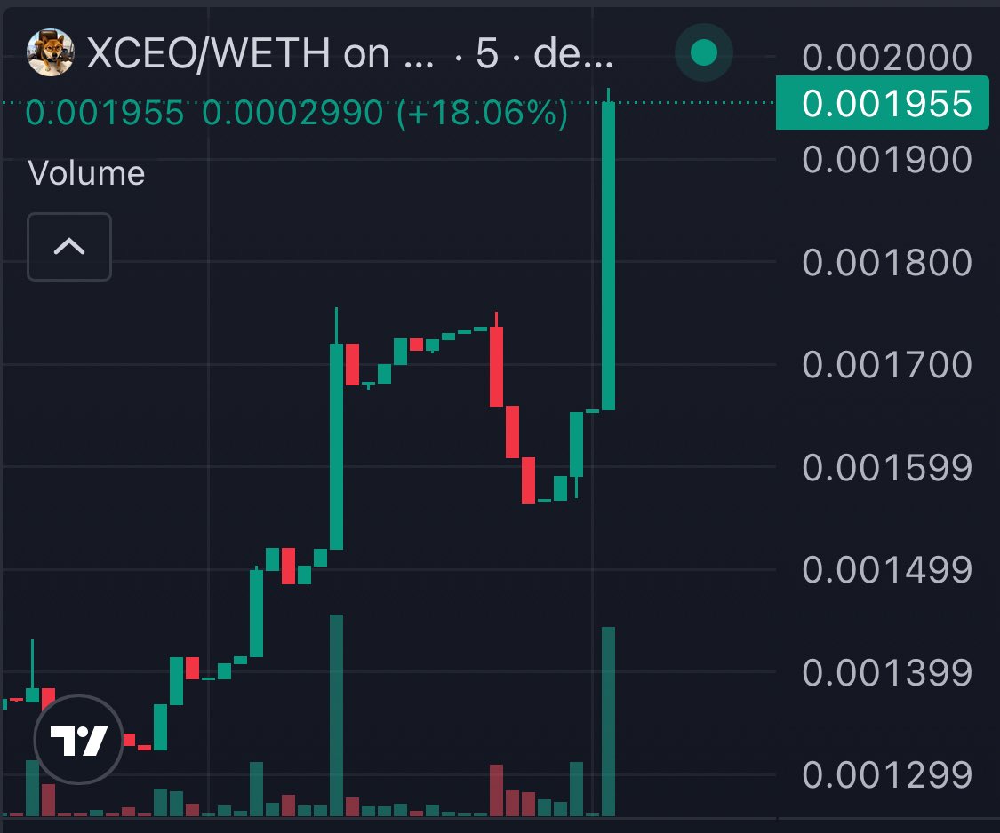 I know how much you trust DOGE OG 
had a long conversation with <a href="/Cross0verX/">Cross 0ver</a> and he really wants to send this 
And I am trusting him this last time 

Hopefully we see more big candles