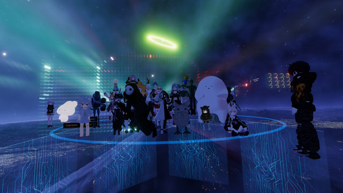 昨晩はTONEVOKのLIVEに参加出来ました♪
（やはりTONEVOKはLIVEじゃないとね！）
Sandbox Immersive 2025の為もあり観客の多くは海外の方で事前説明に日本語英語中国語と国際色豊かに！
今回は（おそらく？）Toneさんの最新機材も参戦だったと思われその辺りも含めて「最高♪」でした！