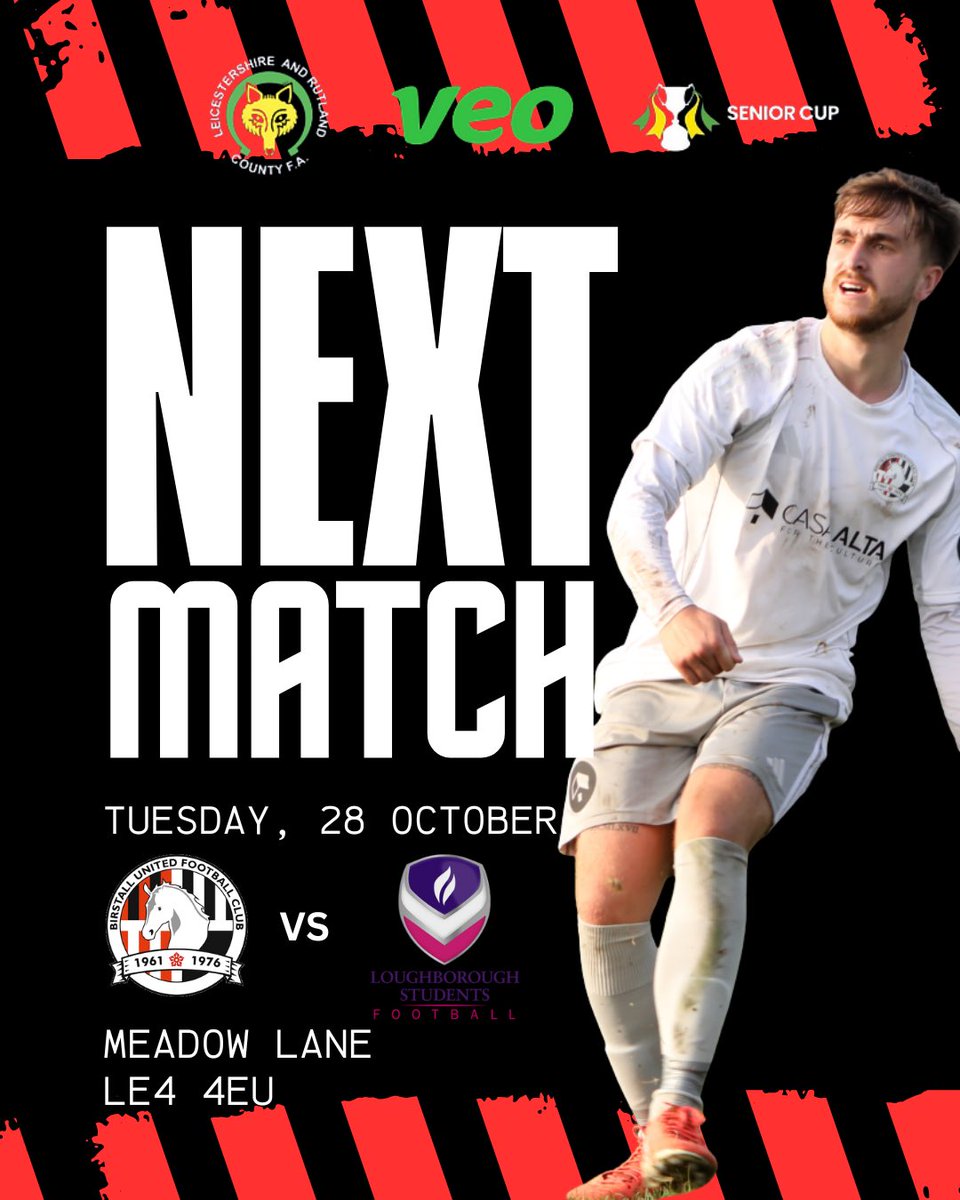 birstall_united's tweet photo. 🏆𝚂𝚎𝚗𝚒𝚘𝚛 𝙲𝚞𝚙 𝙳𝚎𝚏𝚎𝚗𝚌𝚎 𝙱𝚎𝚐𝚒𝚗𝚜!🏆

We enter into the Senior Cup in the 2nd round as we look to defend our cup 😍. Tomorrow night under the lights we kick off our title defence at home against Loughborough Students development! 
 💰 FREE ENTRY!

Come down, get behind the lads, and help us start our cup journey the right way!