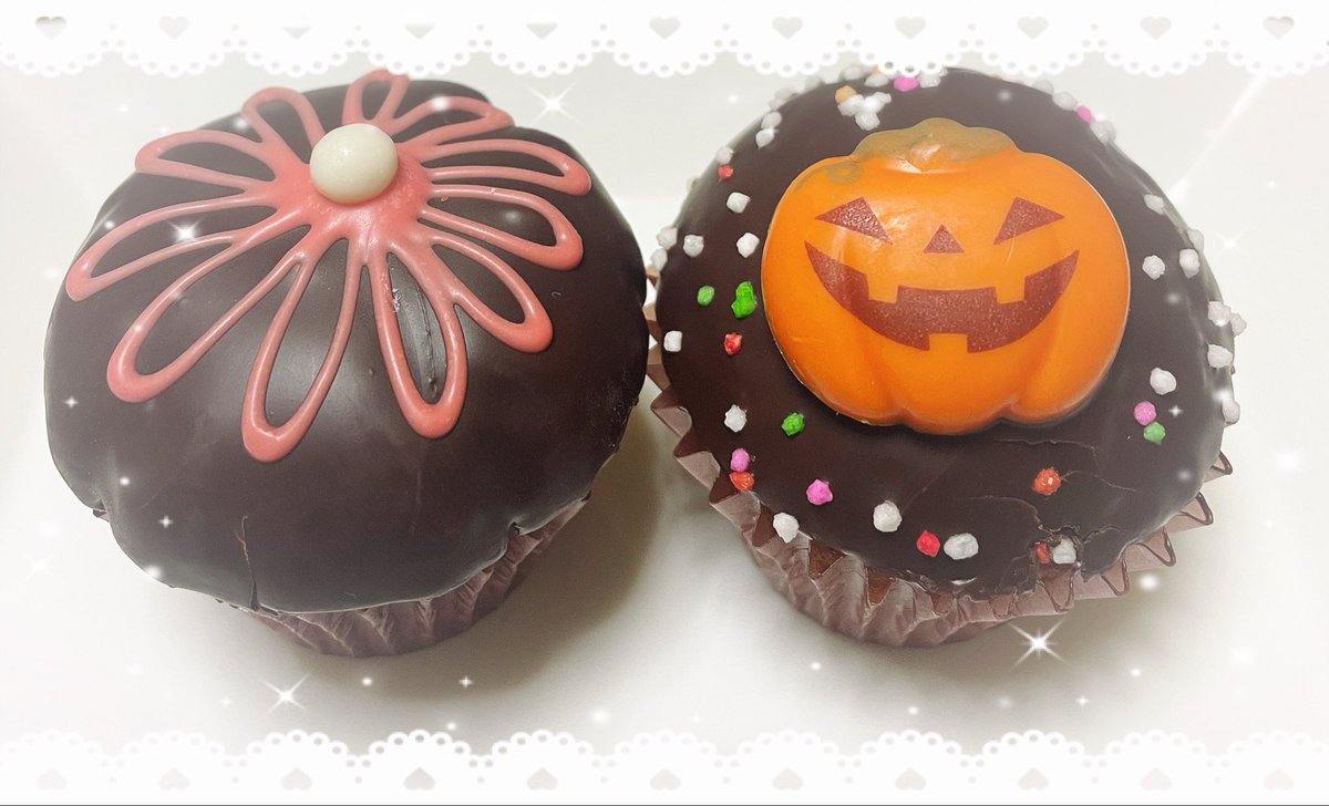 後輩ちゃんがハロウィンのお菓子くれたで🎃💕
かわちぃね(*´﹃｀*)