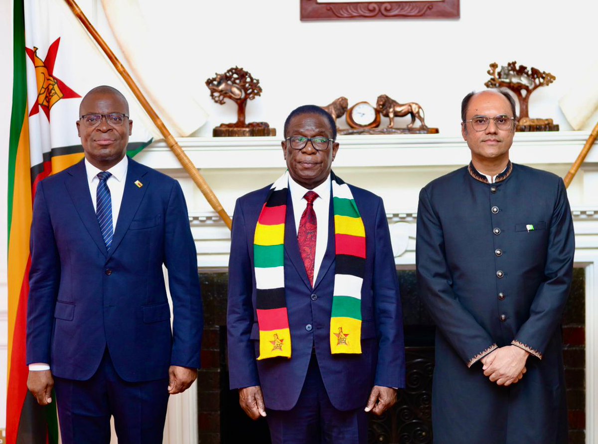 President of Zimbabwe tweet media