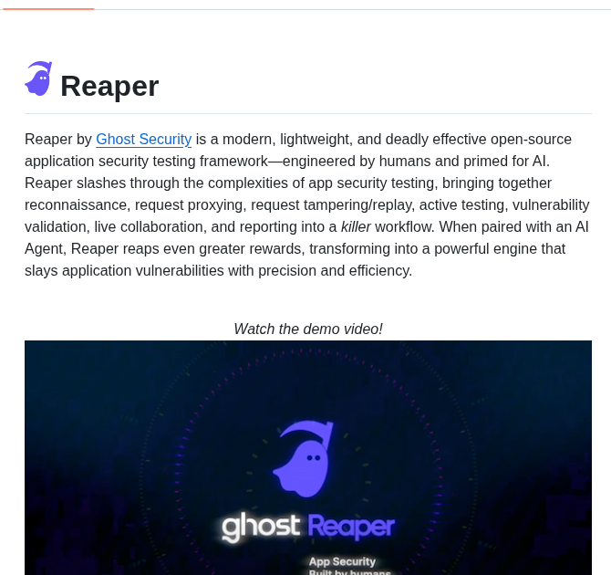 tom_doerr's tweet image. Application security testing framework primed for AI