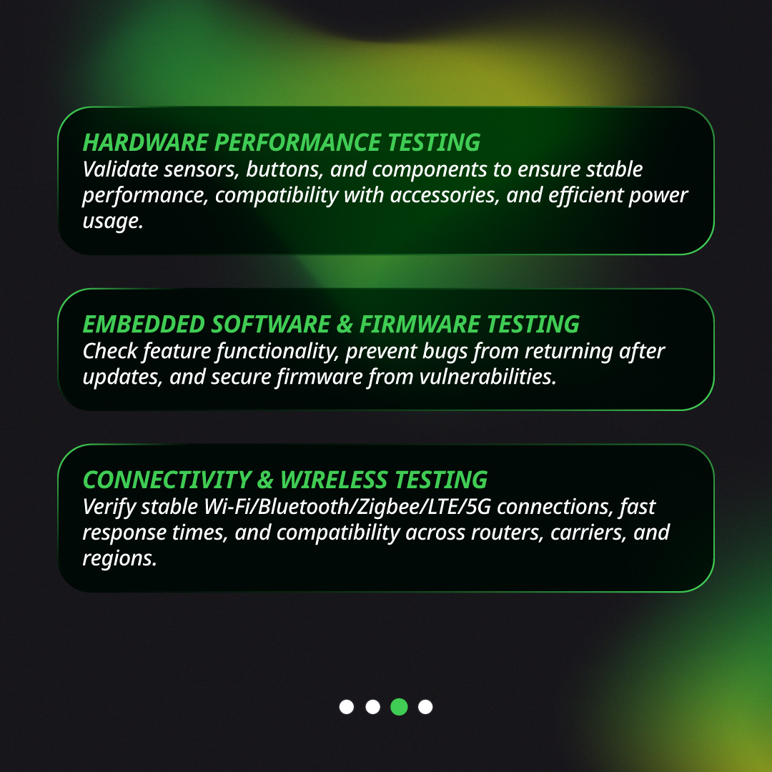 QAMadness's tweet image. If you knew that one small error could bring everything down, would you still risk ignoring it?
Probably not.  It’s just not worth it.
But that’s exactly what can happen when you skip IoT device testing layers.👇 
#qamadness #softwaretesting #qa #IoT #iotsecurity