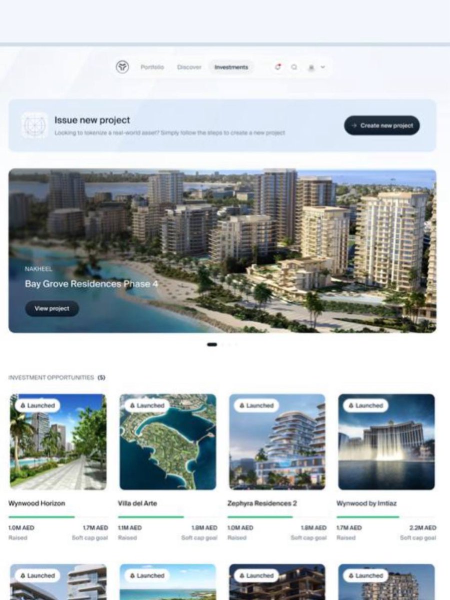 1/6 Reminder. A few weeks ago, the CEO of <a href="/realio_network/">Realio</a> dropped a screenshot 👇 showing exclusive development projects in the UAE as part of the tokenization studio in <a href="/freehold_wallet/">Freehold Wallet</a>.

2/6 And yet, some of you still hesitate — asking if those are real tokenizations or if $RIO