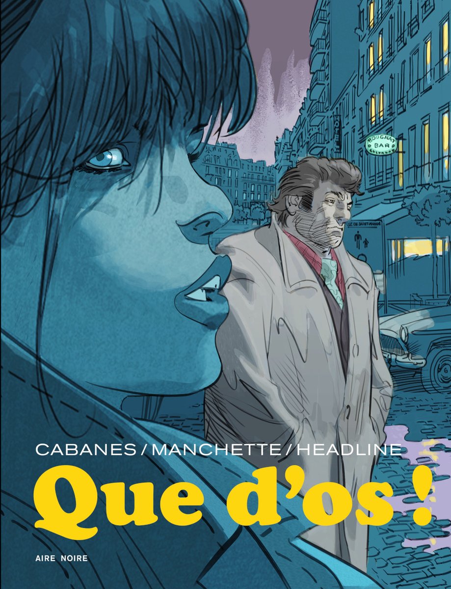 Mon album BD de la semaine : bdzoom.com/207052/actuali…«%E2%80%89que-d’os%E2%80%89%E2%80%89»-encore-une-adaptation-reussie-d’un-polar-de-manchette-par-max-cabanes%E2%80%89/