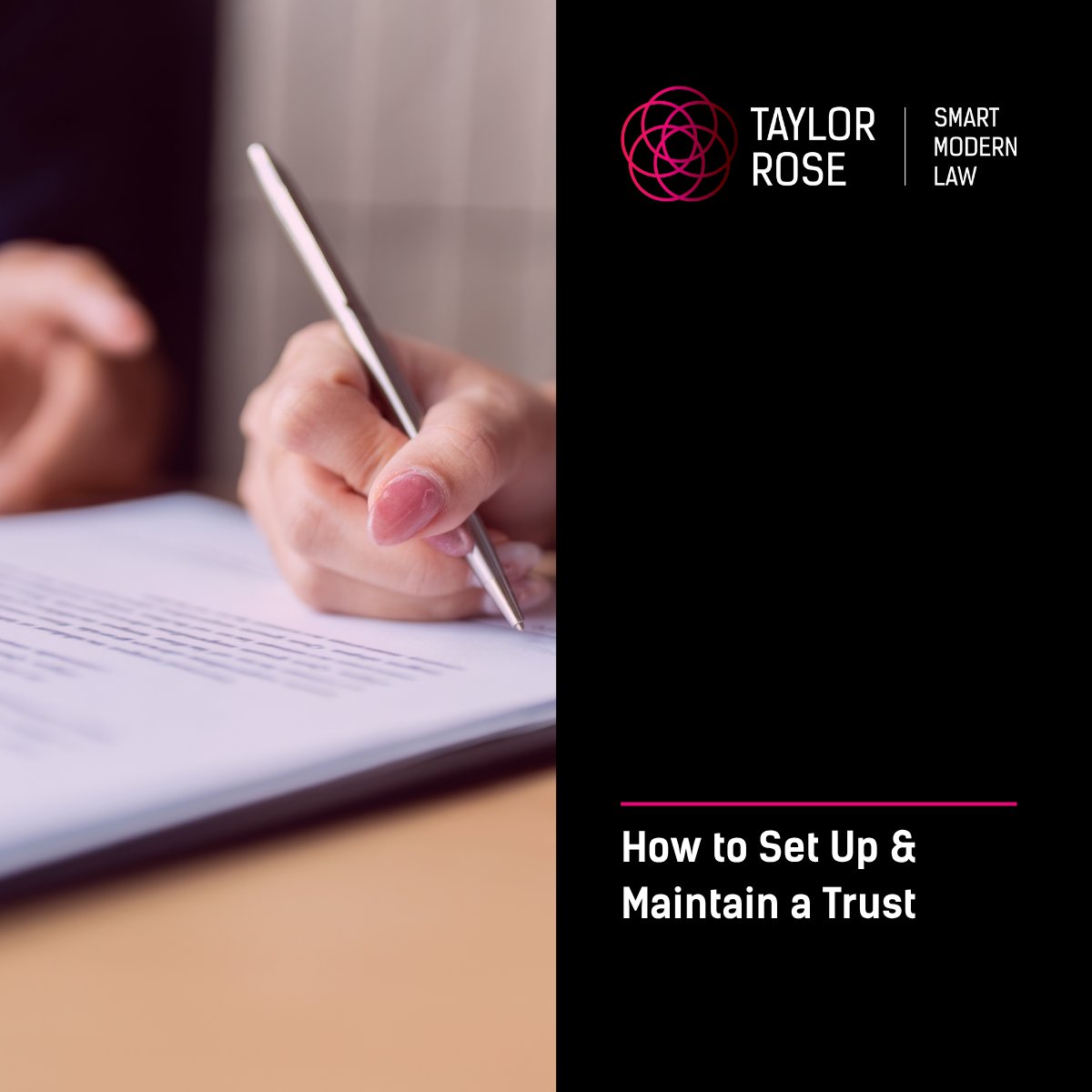 Setting up and maintaining a trust requires careful planning to ensure it operates effectively and remains compliant with UK law. Jacob Robinson said: “Professional guidance ensures compliance and effectiveness.” To find out more: taylor-rose.co.uk/posts/how-to-s… #SmartModernLaw