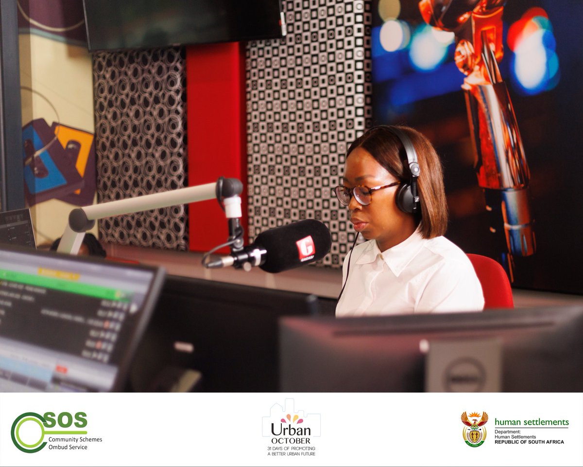 CSOS_SA's tweet image. The interview with Acting Executive Corporate Affairs Kediboni Phetla on @gagasifm this morning was a resounding success! Listeners got an exclusive insider’s view of the CSOS (Community Schemes Ombud Service) from the source itself.
Kediboni Phetla joined the studio to chat with…