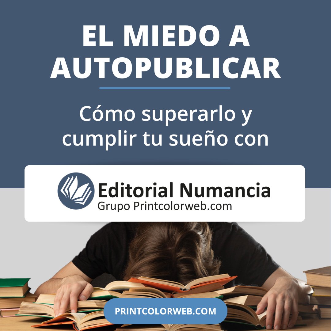printcolores's tweet image. 📚 Publicar un libro es cumplir un sueño… pero también superar miedos.
 En Editorial Numancia te ayudamos a transformarlos en confianza ❤️
 De la primera idea al libro en tus manos.

👉 Lee más: bit.ly/3J1Ef2A

#printcolor #publicarunlibro #autoedicion
