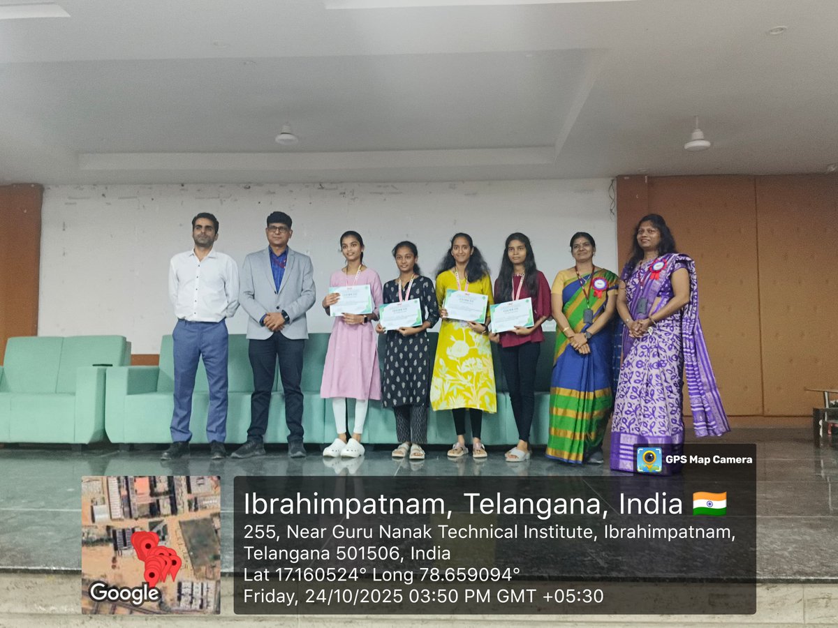 GNInstitutions's tweet image. The Dept. of CSE–AI&ML, GNIT, organized a 2-day Hands-on Workshop on Data Analytics & Visualization using Python on 23–24 Oct 2025 at R.N. Tata Auditorium. #GNIT #CSEAI&ML #DataAnalytics #Python #MachineLearning #ArtificialIntelligence #Pandas #Matplotlib #workshop