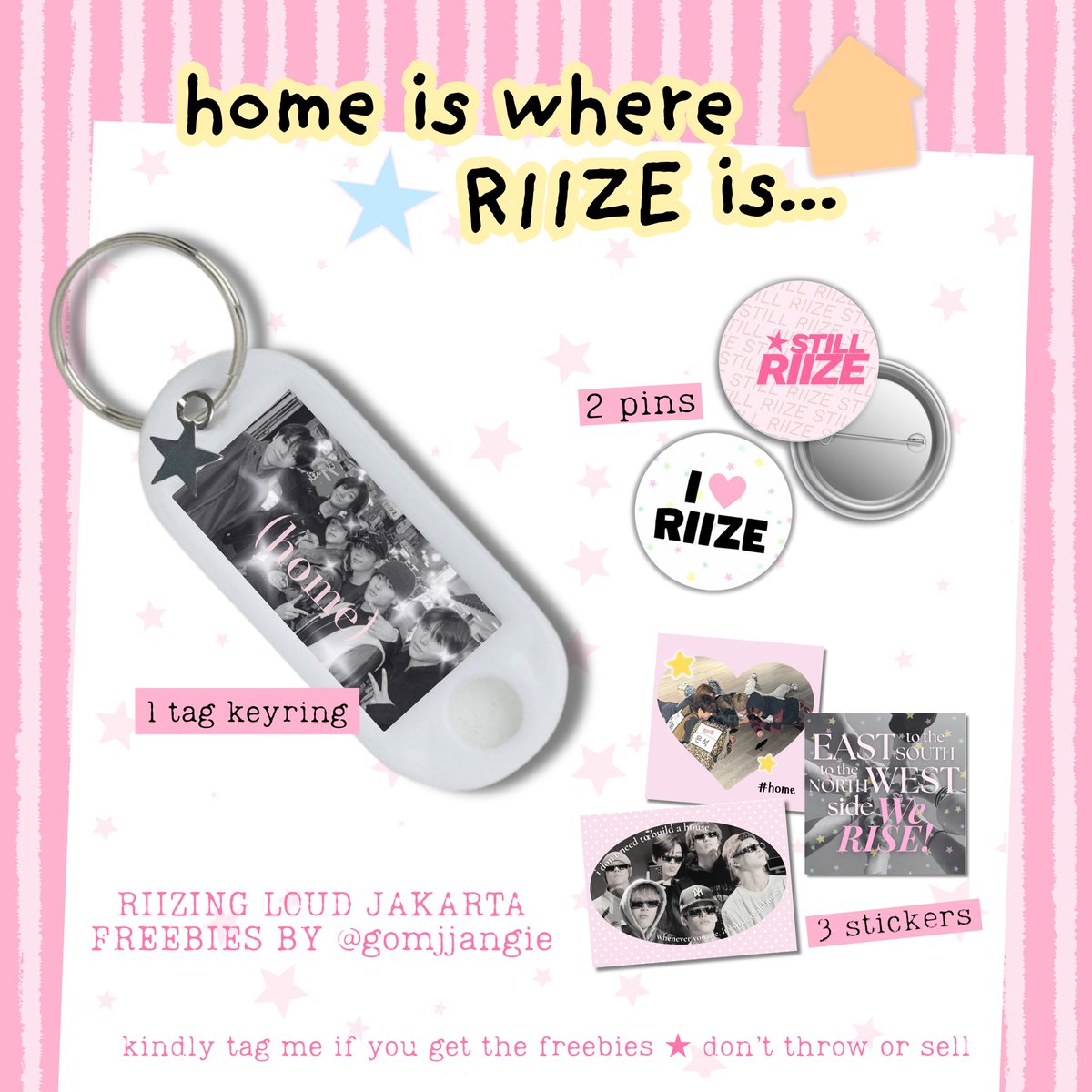 gomjjangie's tweet image. ⋆.˚ riizing loud in jakarta freebies by @gomjjangie ˚.⋆

how to claim :
★ like &amp;amp; rt this post 
★ say hi when you meet me
★ open trade! dm me^^(limited)

[📍] ice bsd
[🗓️] jan 10, 2026
[⏰] tba

#RIIZINGLOUD_IN_JAKARTA #RIIZINGLOUDinJKT